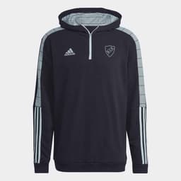 Adidas Adidas Djurgården 1/4 zip-hood sköld - undefined 1 - DJURGÅRDSBUTIKEN