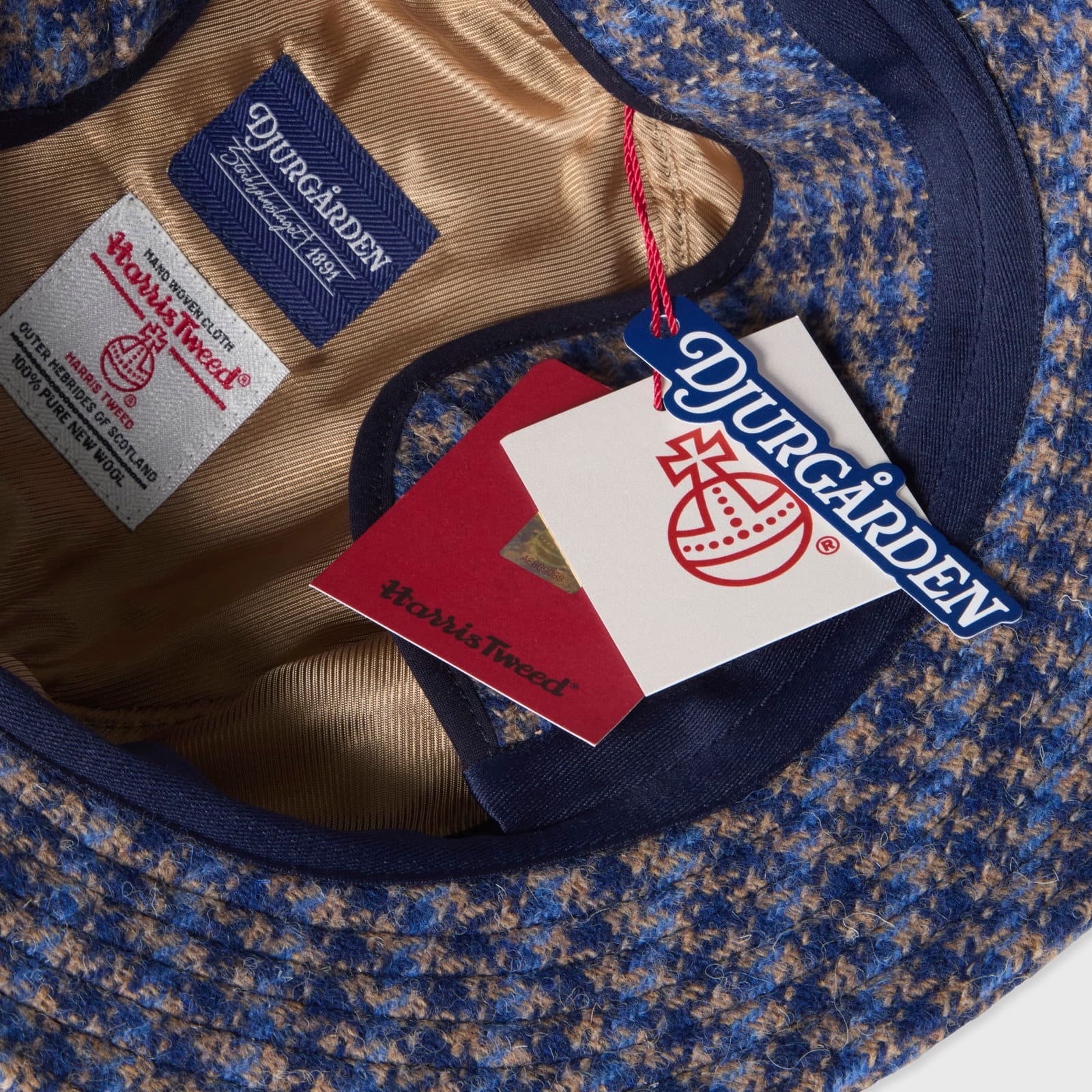 Harris Harris tweed bucket dif - undefined 3 - DJURGÅRDSBUTIKEN