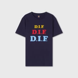 T-SHIRT T-SHIRT NAVY DIF DIF DIF  - undefined 1 - DJURGÅRDSBUTIKEN