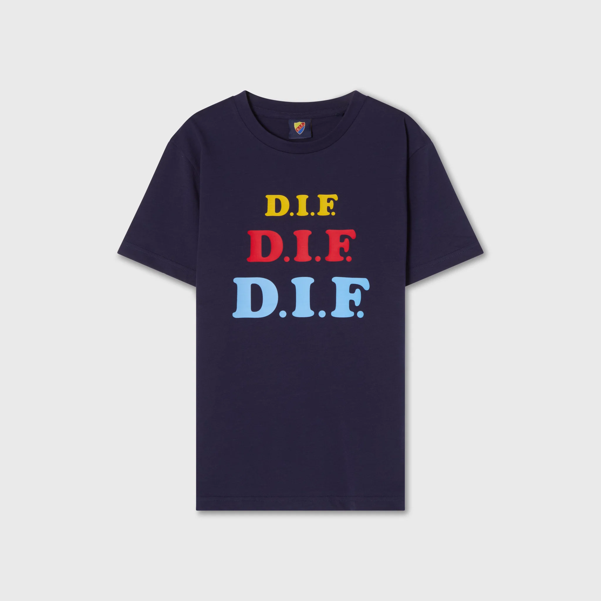 T-SHIRT T-SHIRT NAVY DIF DIF DIF  - undefined 1 - DJURGÅRDSBUTIKEN