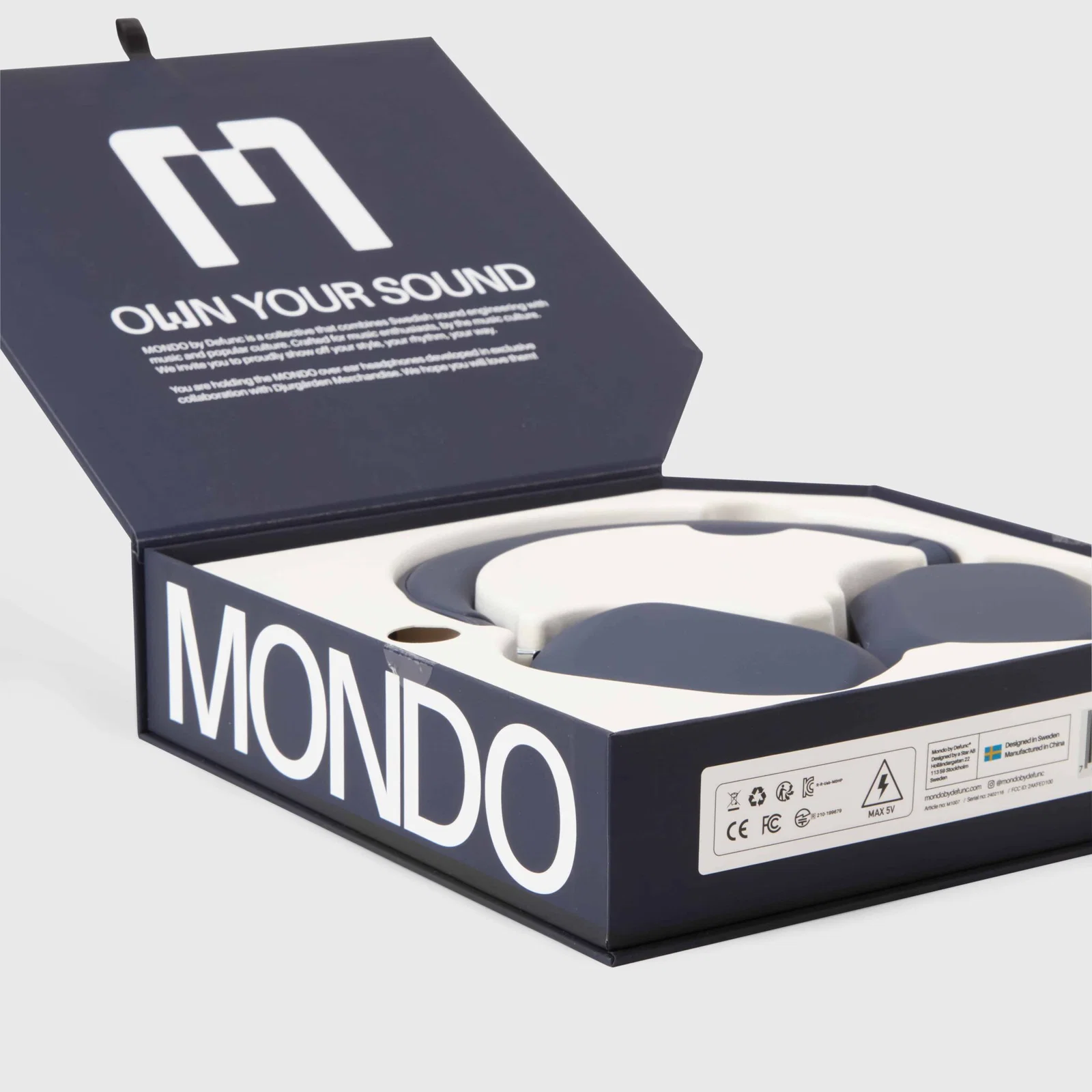 DIF DIF X MONDO BY DEFUNC OVER EAR HEADPHONES - undefined 4 - DJURGÅRDSBUTIKEN