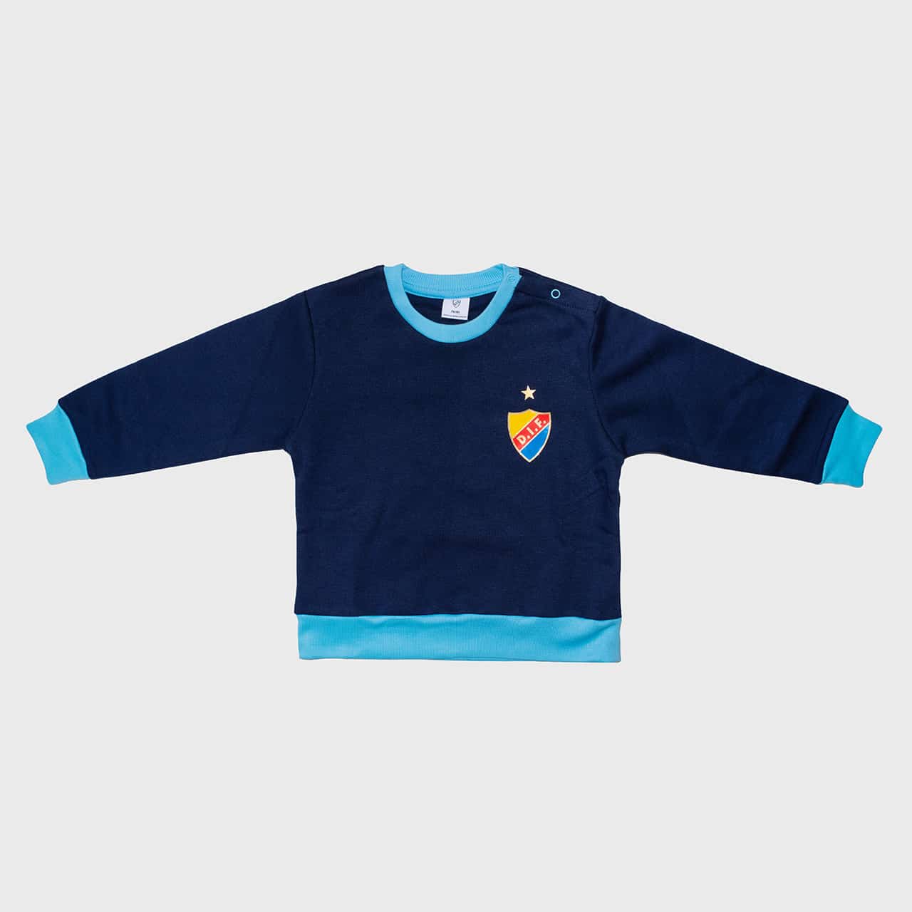 COLLEGETRÖJA COLLEGETRÖJA SKÖLD BABY - undefined 1 - DJURGÅRDSBUTIKEN