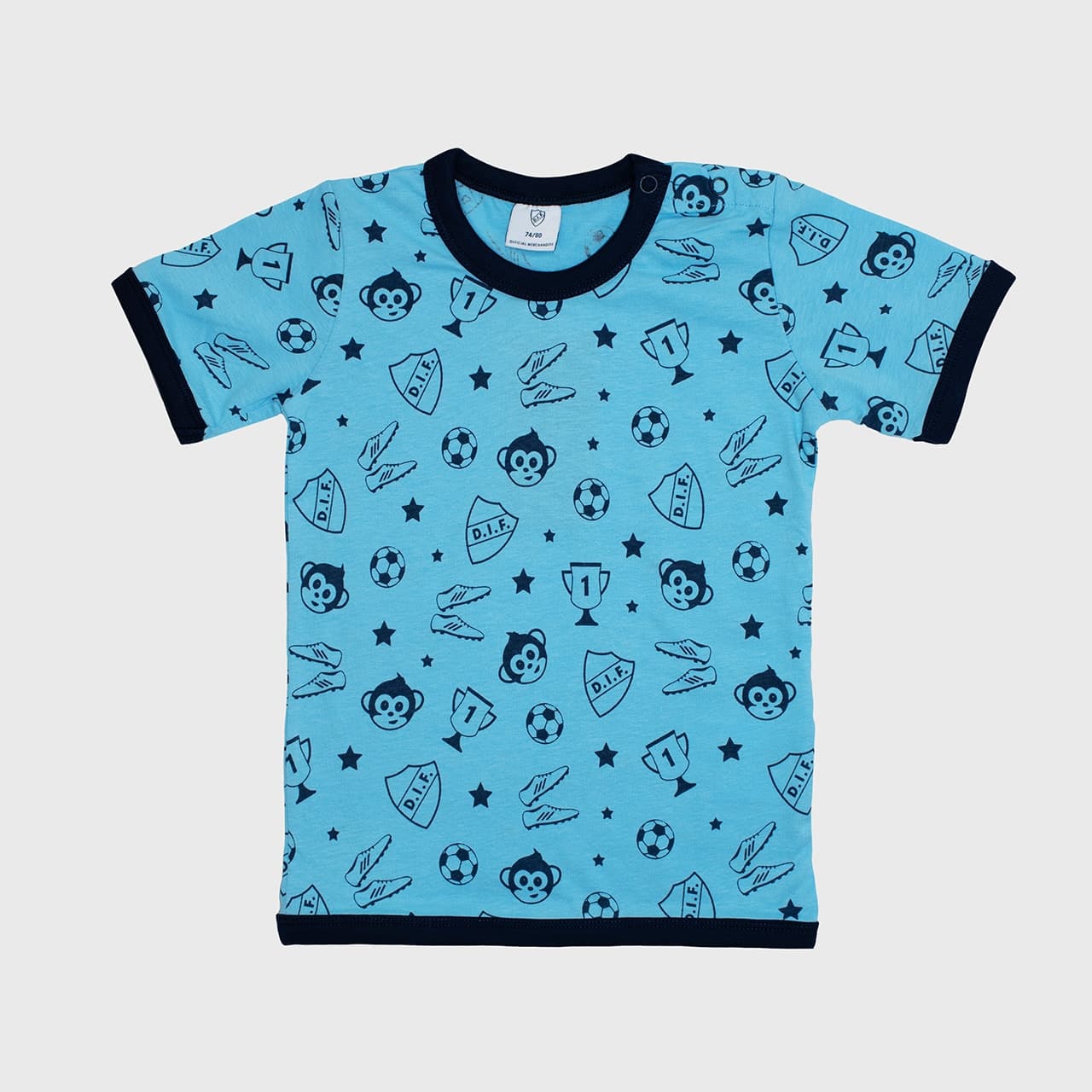 DIF DIF T-SHIRT LJUSBLÅ - undefined 1 - DJURGÅRDSBUTIKEN