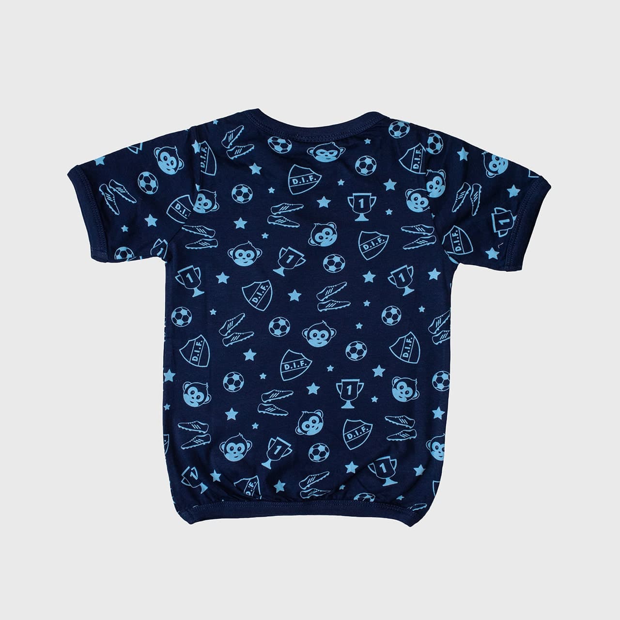 T-SHIRT T-SHIRT BLÅ FOTBOLL - undefined 2 - DJURGÅRDSBUTIKEN