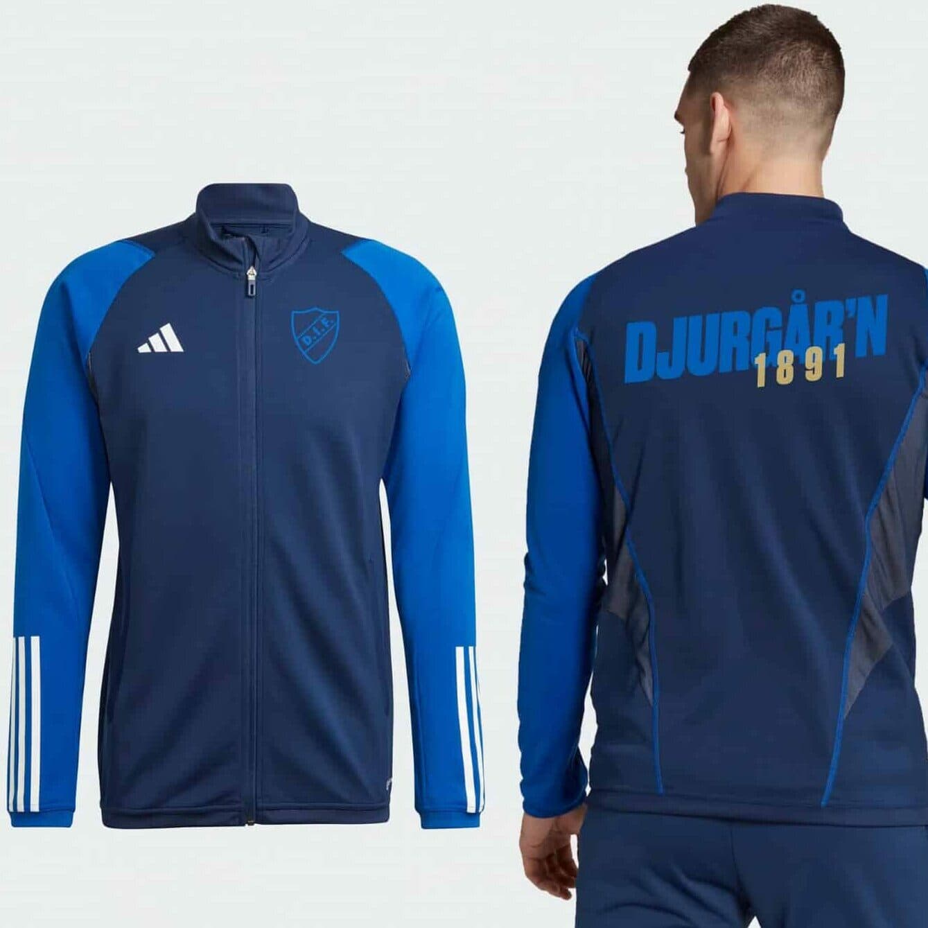 ADIDAS ADIDAS INMARSCH ZIP 2023 Djurgår'n 1891 - undefined 1 - DJURGÅRDSBUTIKEN