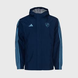 Adidas Adidas allvädersjacka ljusblå sköld - undefined 1 - DJURGÅRDSBUTIKEN