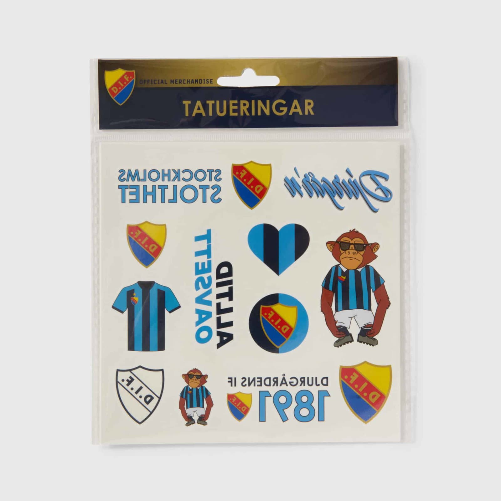 TATUERINGSARK TATUERINGSARK FOTBOLL - undefined 1 - DJURGÅRDSBUTIKEN