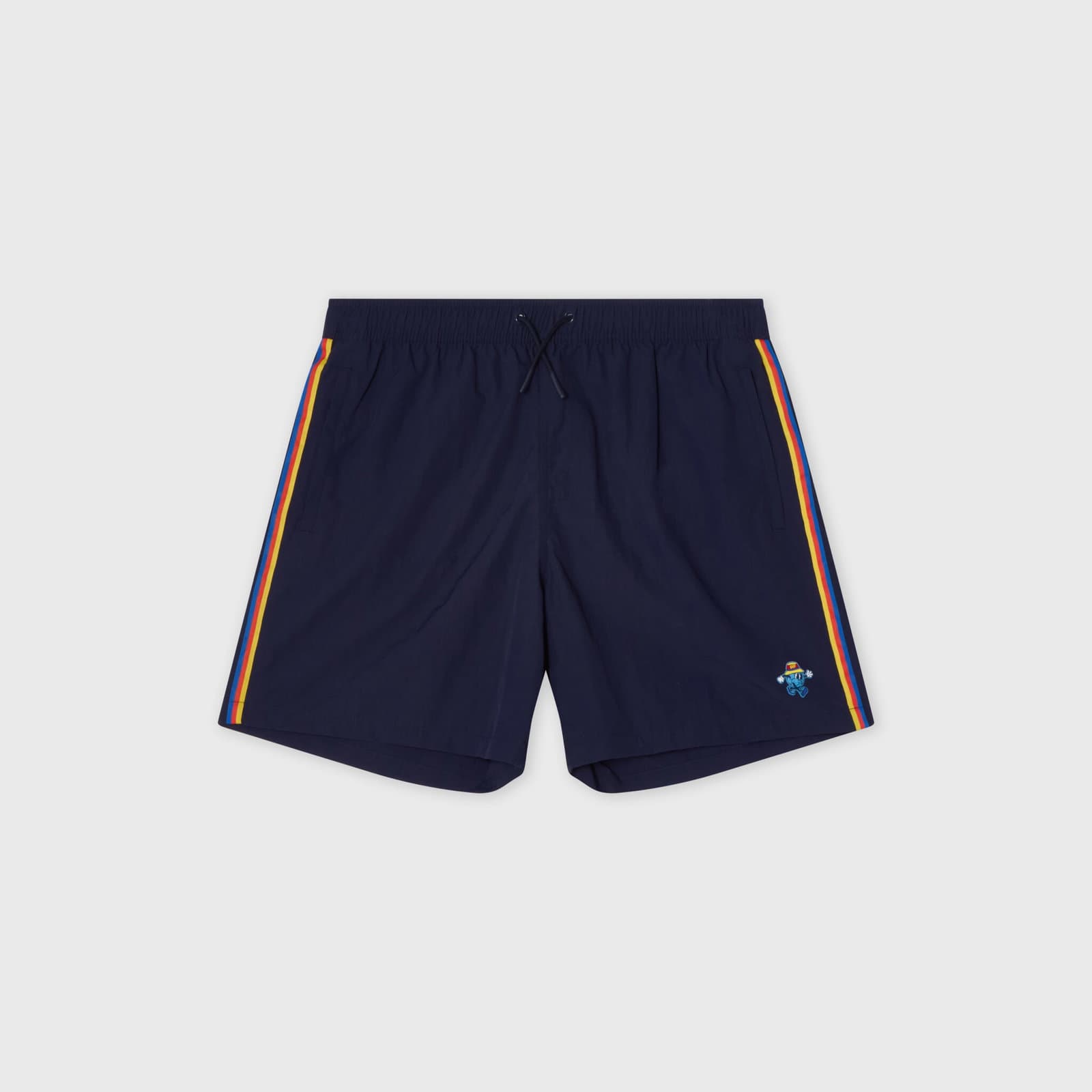 Badshorts Badshorts patch gul röd blå - undefined 1 - DJURGÅRDSBUTIKEN