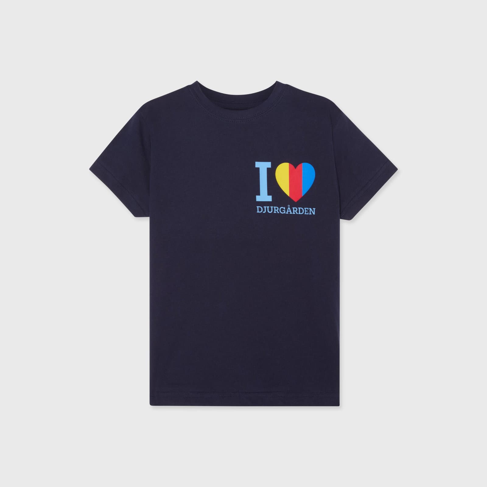 T-shirt T-shirt i love Djurgården jr - undefined 1 - DJURGÅRDSBUTIKEN