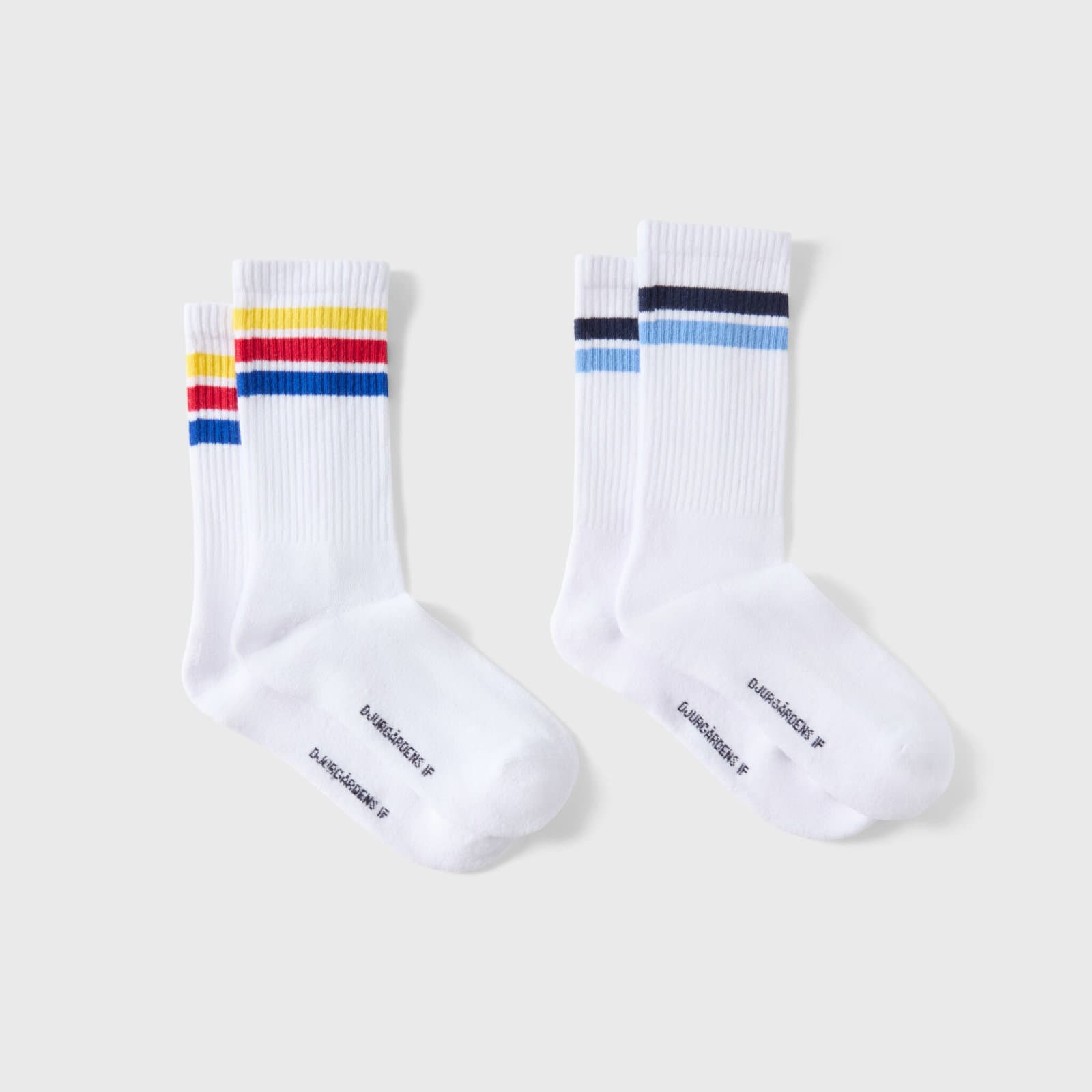 Strumpor Strumpor 2-pack retro - undefined 1 - DJURGÅRDSBUTIKEN