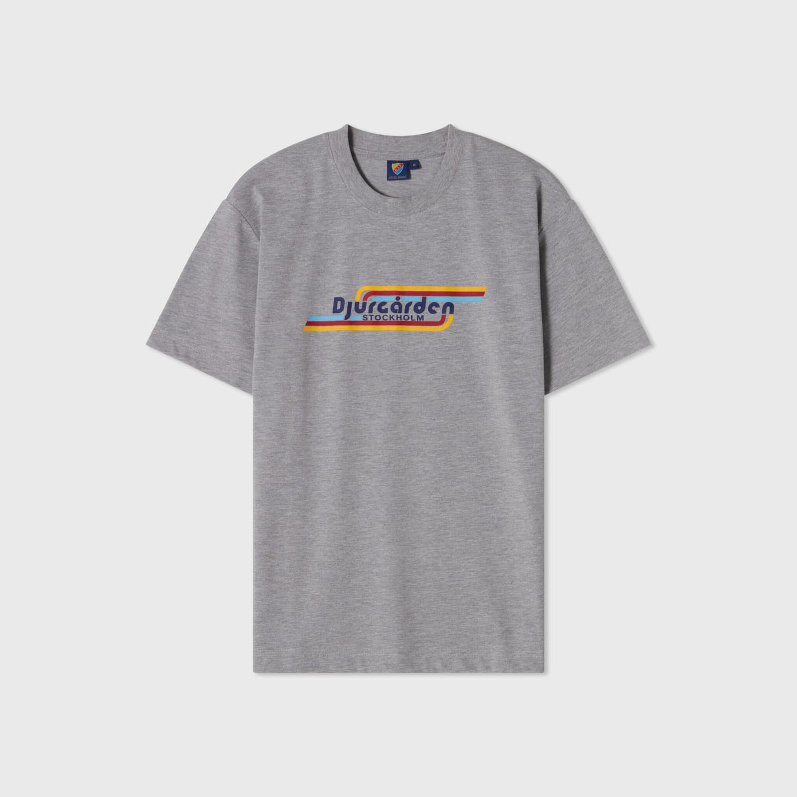 T-shirt T-shirt grå djurgården stockholm - undefined 1 - DJURGÅRDSBUTIKEN