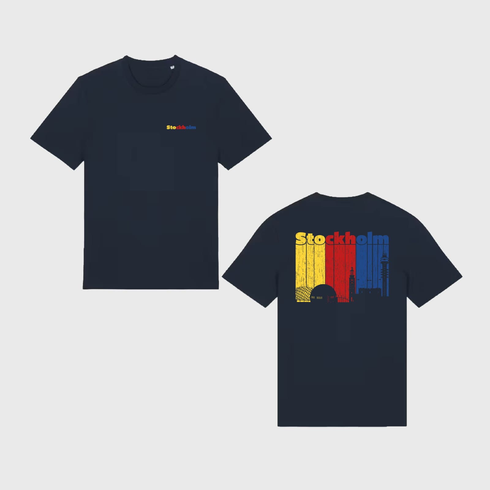 T-shirt T-shirt stockholm skyline - undefined 1 - DJURGÅRDSBUTIKEN