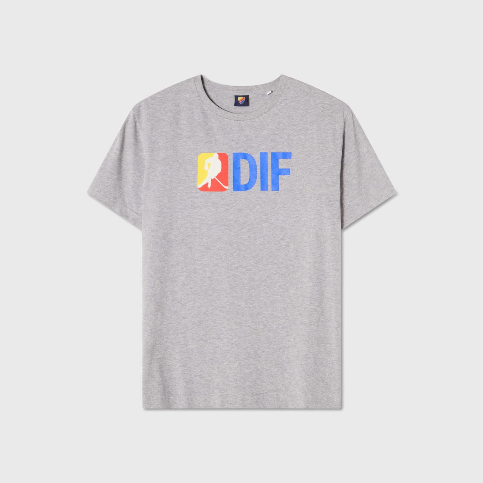T-shirt T-shirt grå dif hockey - undefined 1 - DJURGÅRDSBUTIKEN