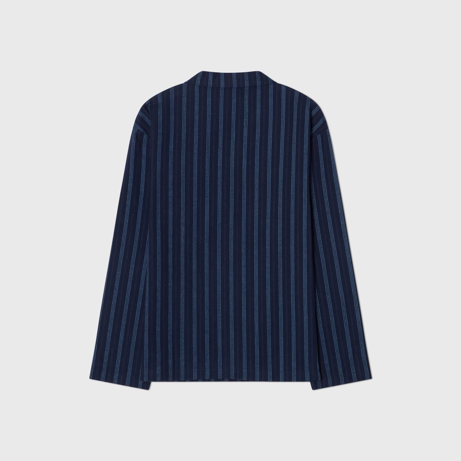 pyjamasskjorta pyjamasskjorta blårandig - undefined 2 - DJURGÅRDSBUTIKEN