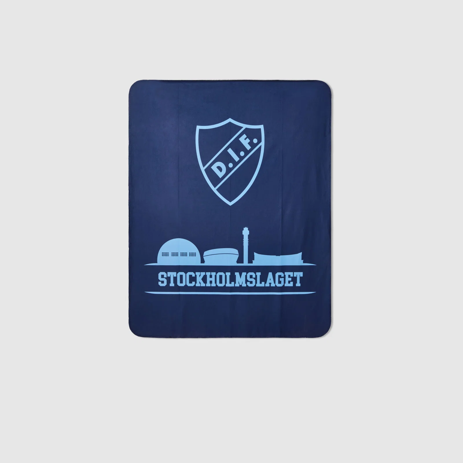 FLEECEFILT FLEECEFILT SILHUETT STOCKHOLMSLAGET 180x140 CM - undefined 1 - DJURGÅRDSBUTIKEN