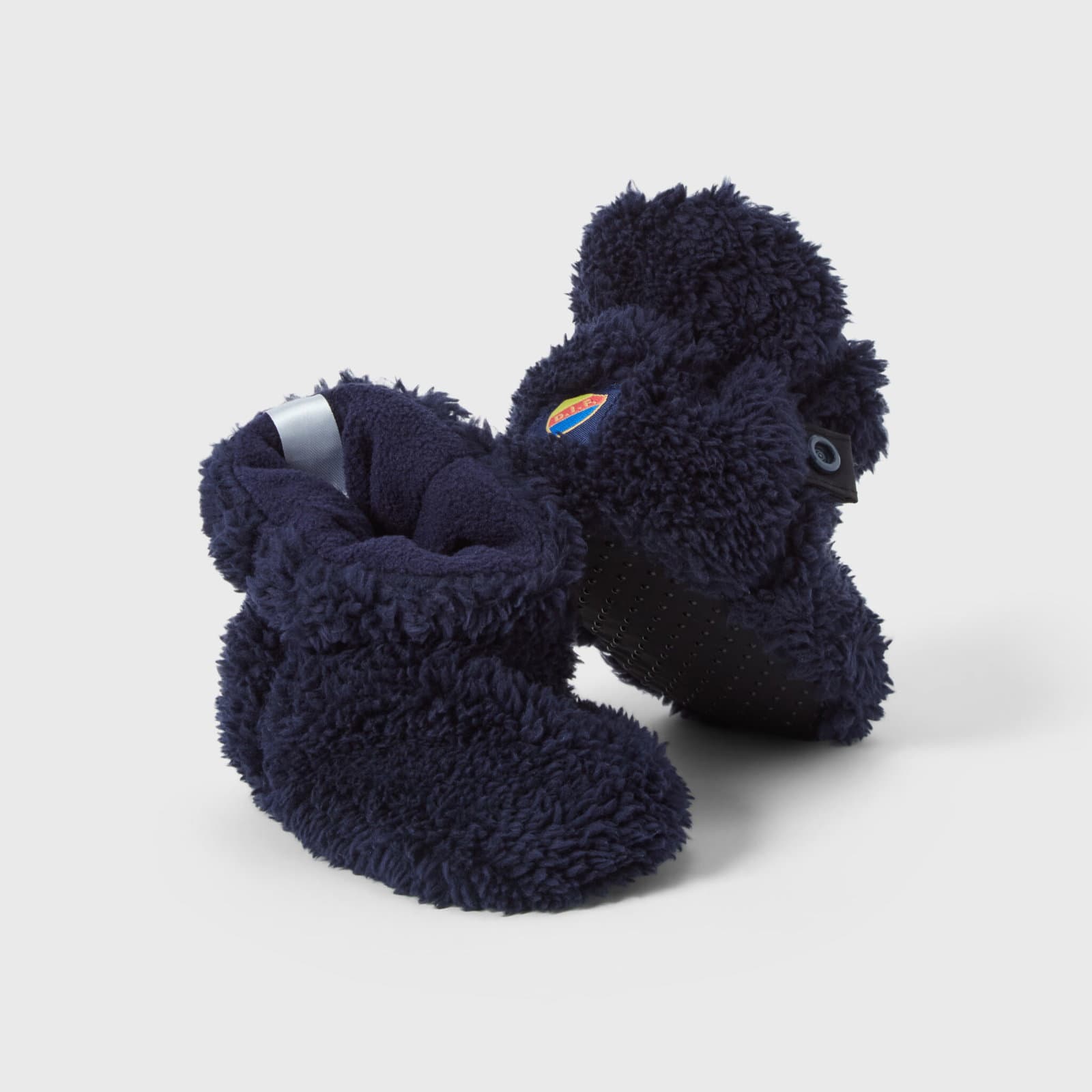 BABYTOFFLOR BABYTOFFLOR FLEECE NAVY - undefined 1 - DJURGÅRDSBUTIKEN