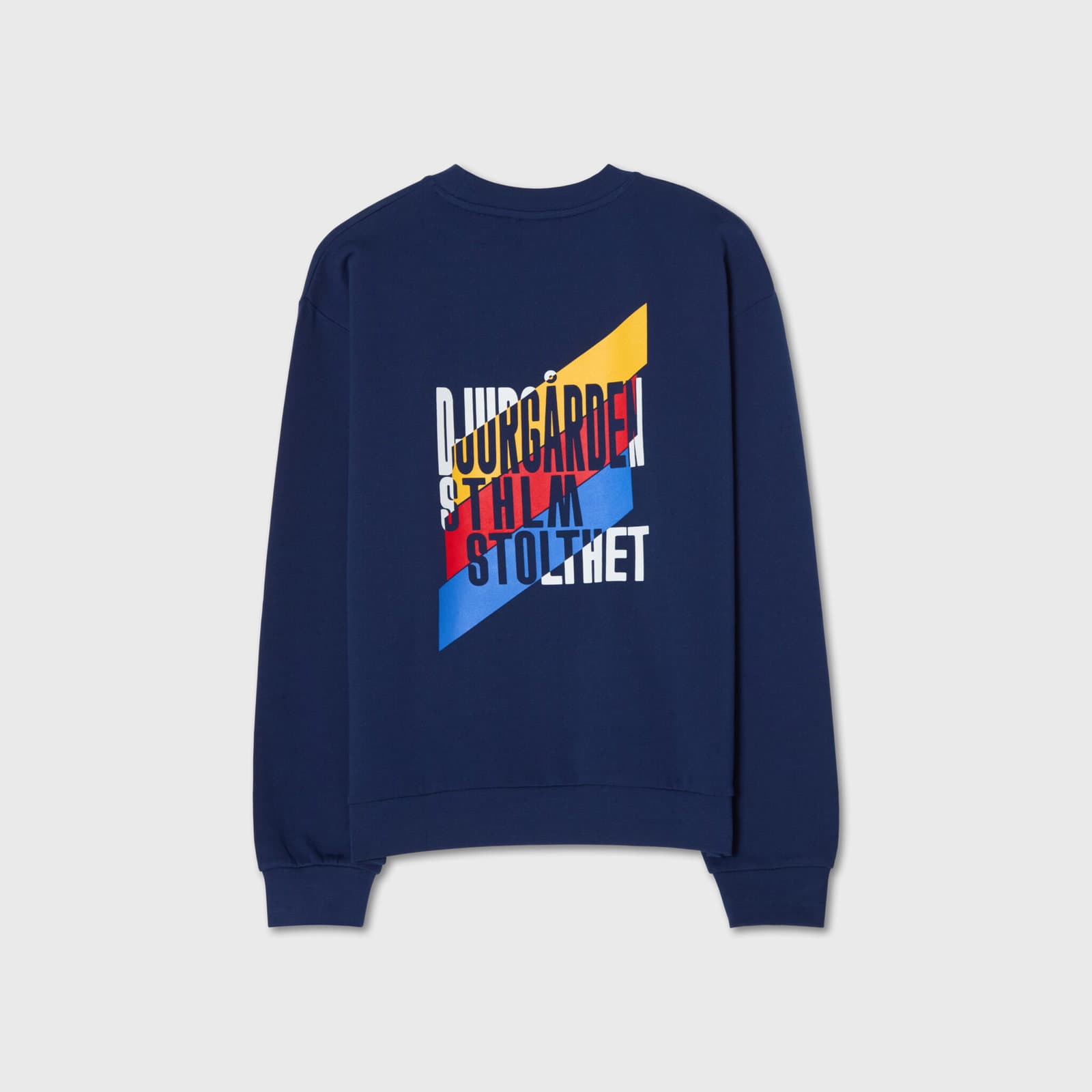 Sweatshirt Sweatshirt backprint dif sthlm stolthet - undefined 2 - DJURGÅRDSBUTIKEN