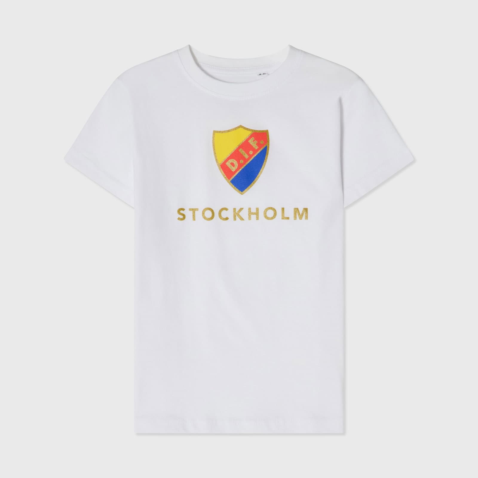 T-shirt T-shirt vit dif stockholm jr - undefined 1 - DJURGÅRDSBUTIKEN