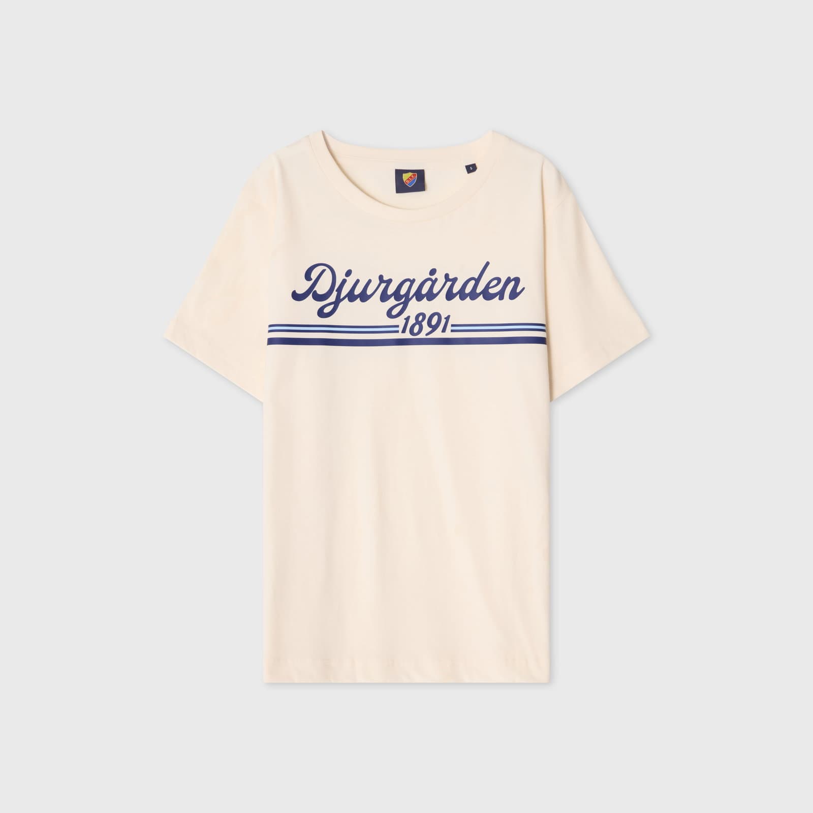 T-SHIRT T-SHIRT DAM OFF WHITE DJURGÅRDEN 1891 - undefined 1 - DJURGÅRDSBUTIKEN