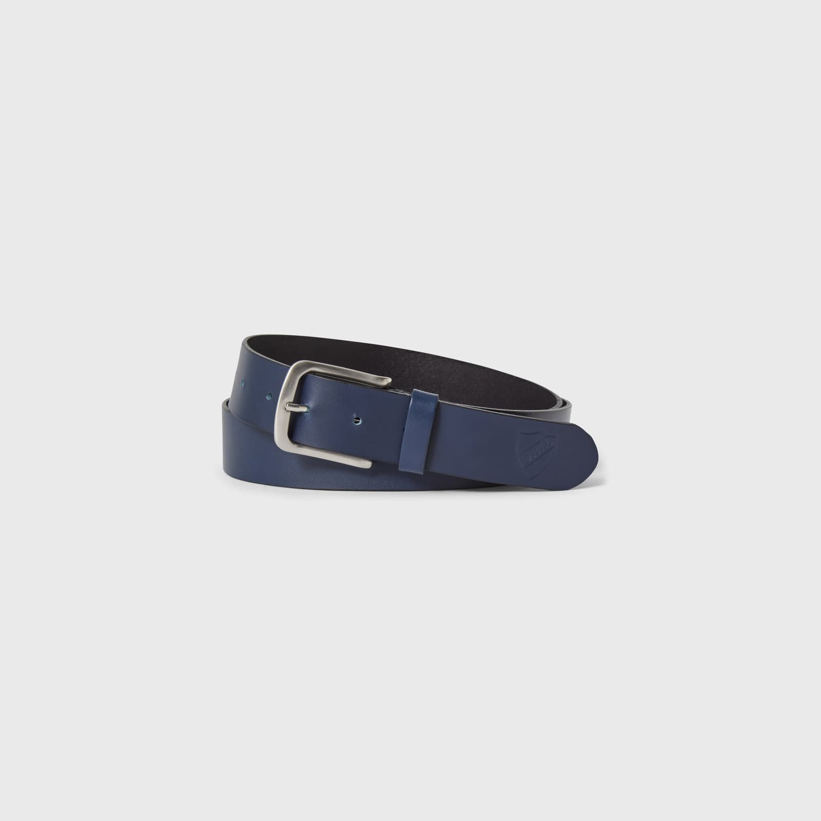 SKÄRP SKÄRP NAVY LÄDER SKÖLD - undefined 1 - DJURGÅRDSBUTIKEN