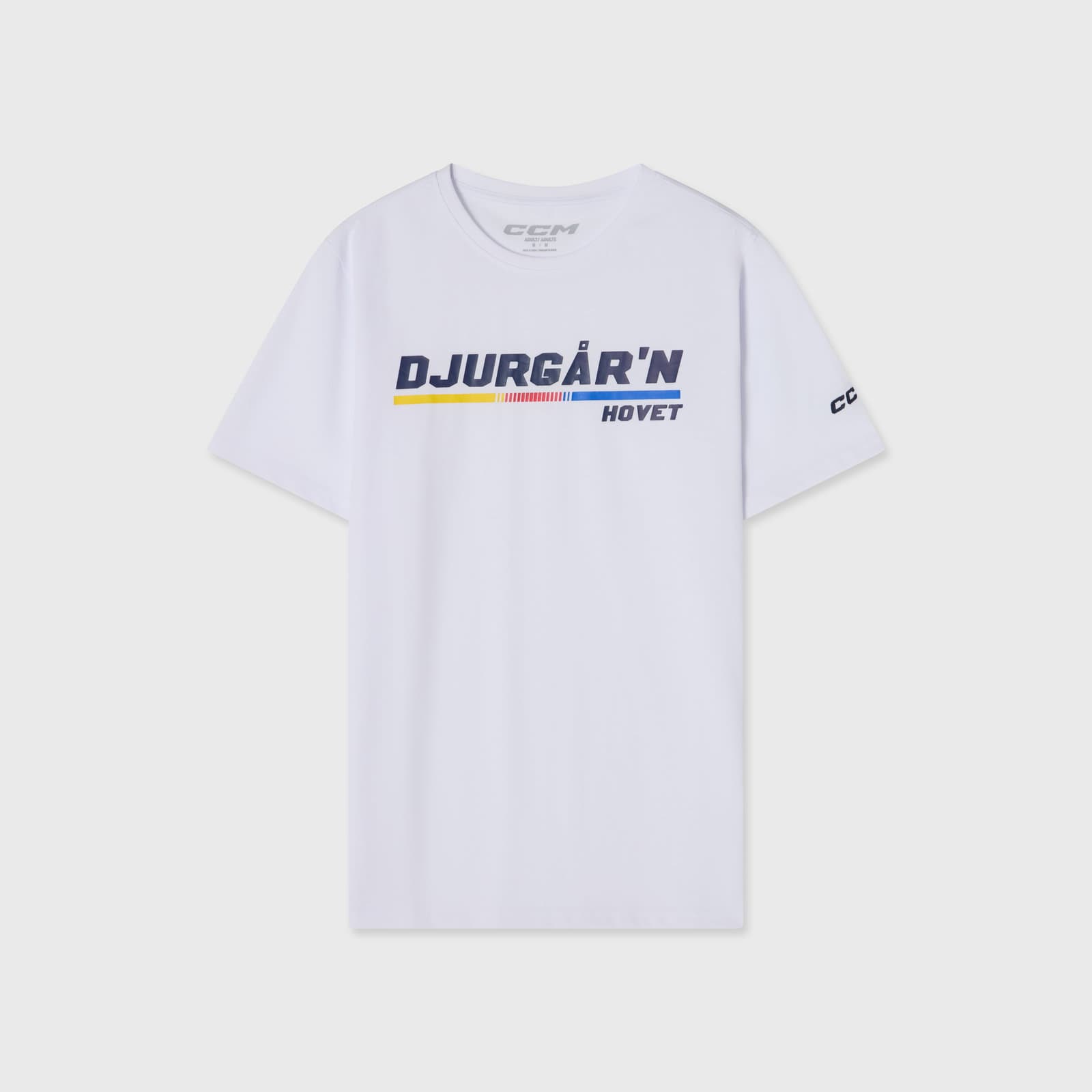 CCM CCM T-SHIRT VIT DJURGÅR´N HOVET L - undefined 1 - DJURGÅRDSBUTIKEN