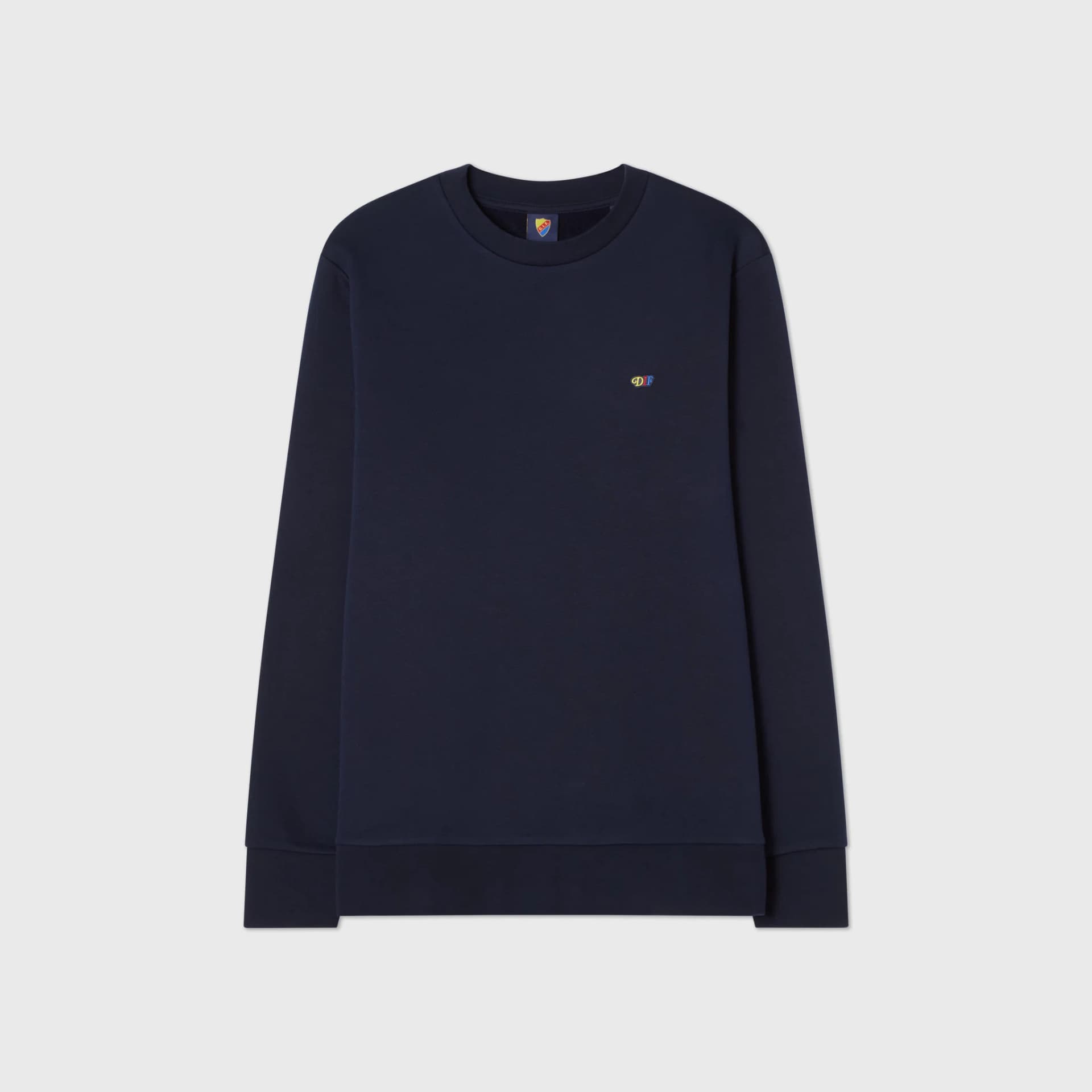SWEATSHIRT SWEATSHIRT DIF GUL RÖD BLÅ BRODYR - undefined 1 - DJURGÅRDSBUTIKEN
