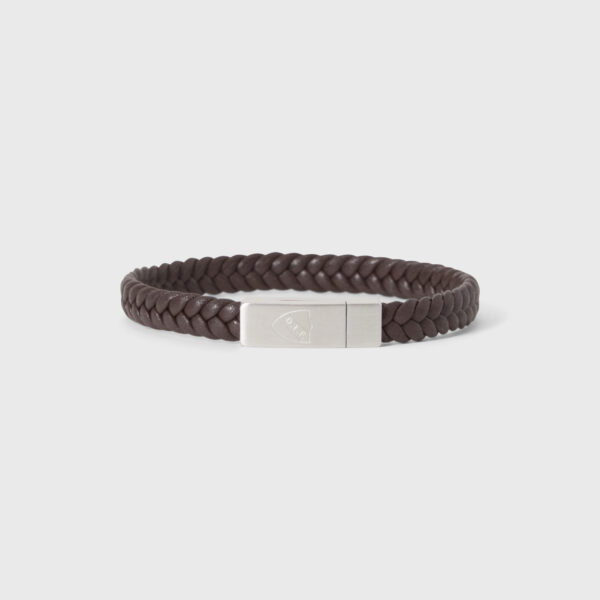 ARMBAND LÄDER FLÄTAT