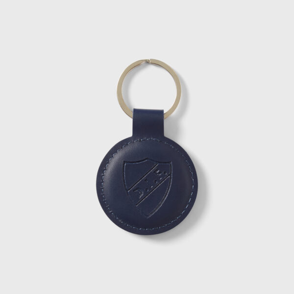 NYCKELRING PU PRÄGLAD LOGGA