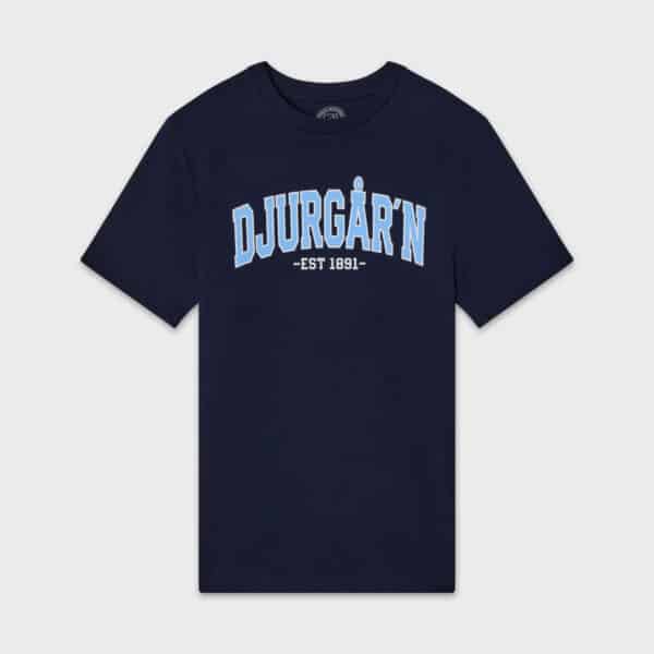 T-SHIRT BLÅ DJURGÅR´N EST 1891