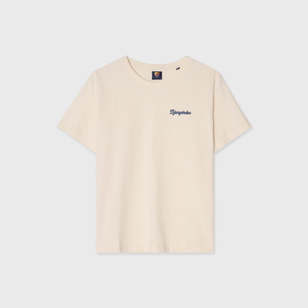 T-shirt dam off white djurgården brodyr