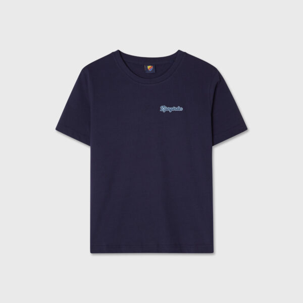 T-shirt dam navy djurgården brodyr