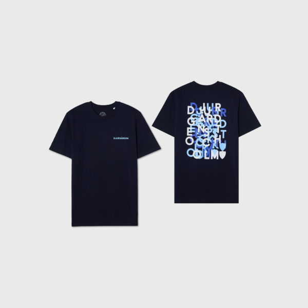 T-shirt mosaik navy